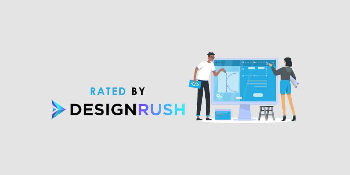 Rated by Designrush.